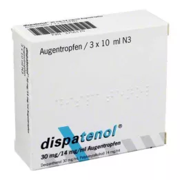 DISPATENOL Silmätipat, 3X10 ml