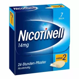 NICOTINELL 14 mg/24 tunnin laastari 35 mg, 7 kpl