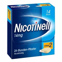 NICOTINELL 14 mg/24 tunnin laastari 35 mg, 14 kpl