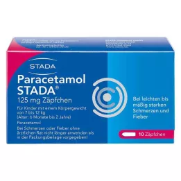 PARACETAMOL STADA 125 mg peräpuikot, 10 kpl