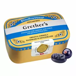 GRETHERS Mustaherukka Hopea zf.Past.Tin, 440 g