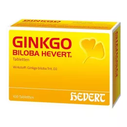 GINKGO BILOBA HEVERT Tabletit, 100 kpl