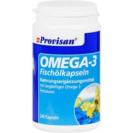 PROVISAN Omega-3-kalaöljykapselit, 240 kpl