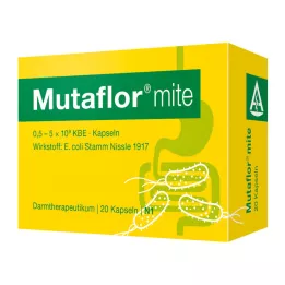 MUTAFLOR mite enterokatselit, kovat kapselit, 20 kpl