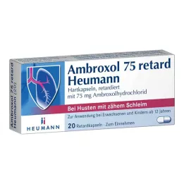 AMBROXOL 75 retard Heumann kapselia, 20 kpl