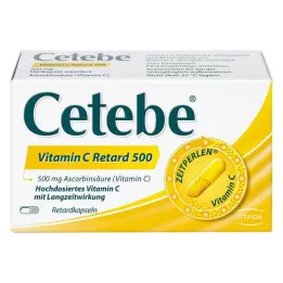 CETEBE C-vitamiinia depotkapselit 500 mg, 30 kpl