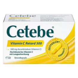 CETEBE C-vitamiinia depotkapselit 500 mg, 120 kpl