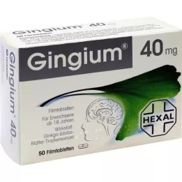 GINGIUM Film -päällystetyt tabletit, 50 kpl