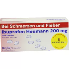 Ibuprofeeni Heumann 200mg, 50 kpl