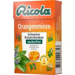 RICOLA O.Z.Box Orange Mint Candies, 50 g