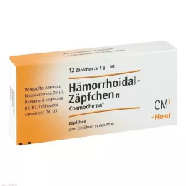 HÄMORRHOIDAL Peräpuikot N Cosmochema, 12 kpl