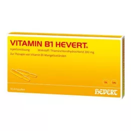 VITAMIN B1 HEVERT Ampoules, 10 kpl