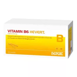 VITAMIN B6 HEVERT Ampullit, 100X2 ml
