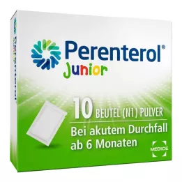 PERENTEROL Junior 250 mg jauhepullo, 10 kpl