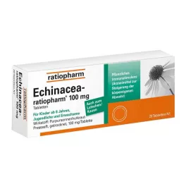 ECHINACEA-RATIOPHARM 100 mg tabletit, 20 kpl