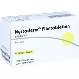NYSTADERM Film -päällystetyt tabletit, 100 kpl