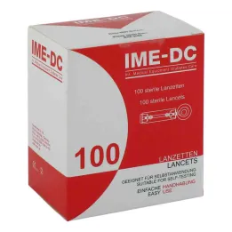 Ime Dc lansetit/neulat lansettilaitteeseen (100 kpl)