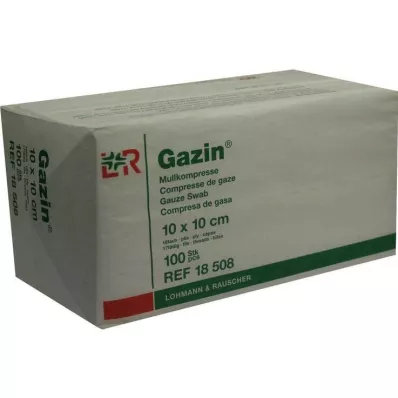 GAZIN Harsokomp. 10x10 cm ei-steriili 16-kertainen toiminta, 100 kpl