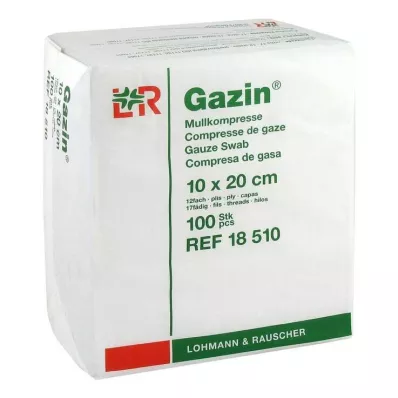 GAZIN Harsokomp. 10x20 cm ei-steriili 12-kertainen toiminta, 100 kpl