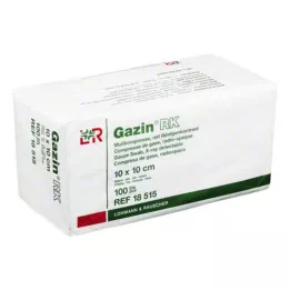 GAZIN Harsokomp. 10x10 cm ei-steriili 16-kertainen RK, 100 kpl