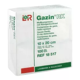 GAZIN sideharso 10x20 cm ei-steriili 12-kertainen RK, 100 kpl