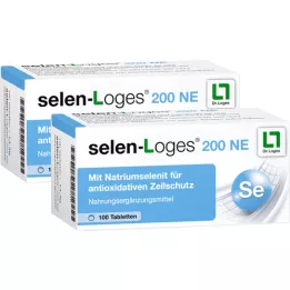 SELEN-LOGES 200 NE -tabletit, 200 kpl