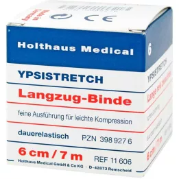 LANGZUGBINDE hieno Ypsistretch 6 cmx7 m, 1 kpl