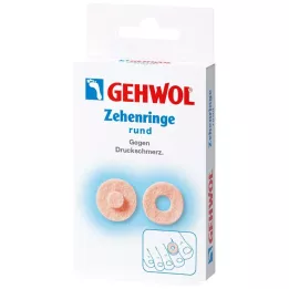 Gehwol Toe renkaat ympäri, 9 kpl