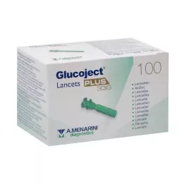 GLUCOJECT Lansetit PLUS 33 G, 100 kpl