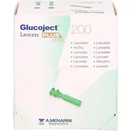 GLUCOJECT Lance PLUS 33 g, 200 kpl