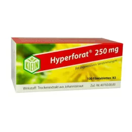 HYPERFORAT 250 mg kalvopäällysteiset tabletit, 100 kpl