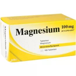 MAGNESIUM 100 mg Jenapharm -tabletit, 100 kpl