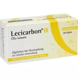LECICARBON E CO2 Laxanin aikuiset, 30 kpl