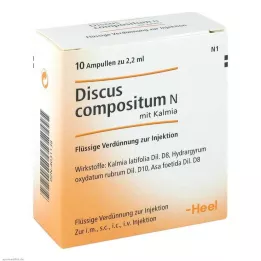 DISCUS compositum N Kalmia-ampulleilla, 10 kpl