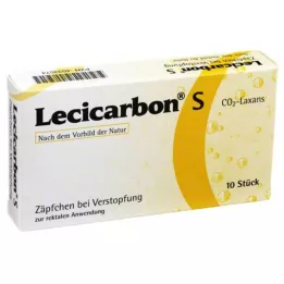 LECICARBON S CO2 Laxans peräpuikot, 10 kpl