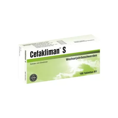 CEFAKLIMAN S-tabletit, 100 kpl