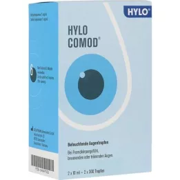 HYLO-COMOD silmätipat, 2x10 ml
