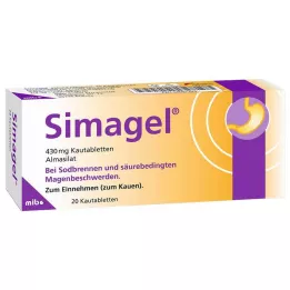 SIMAGEL Purutabletit, 20 kpl