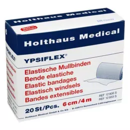 MULLBINDEN kuminauha 6 cmx4 m, 20 kpl