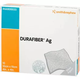 DURAFIBER Ag 10x10 cm side, 10 kpl