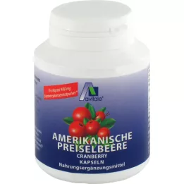 PREISELBEERE American 400 mg kapselit, 100 kpl