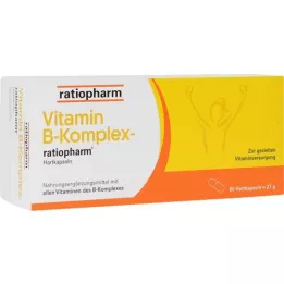 VITAMIN B-kompleksiratiopharm kapselit, 60 kpl