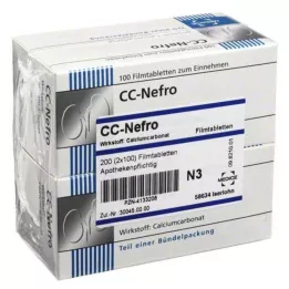 CC-NEFRO Kalvopäällysteiset tabletit, 200 kpl