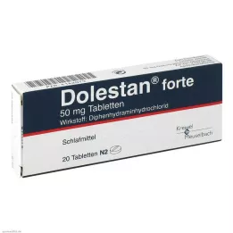 DOLESTAN forte tabletit, 20 kpl