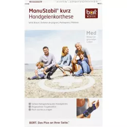 BORT ManuStabil lyhyt vasen XS skin, 1 kpl