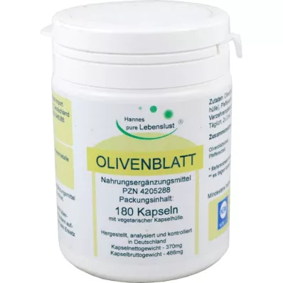 OLIVENBLATT-Vegi-uute-kapselit, 180 kpl