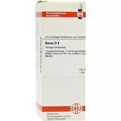BORAX D 4, 50 ml BORAX D 4, 50 ml