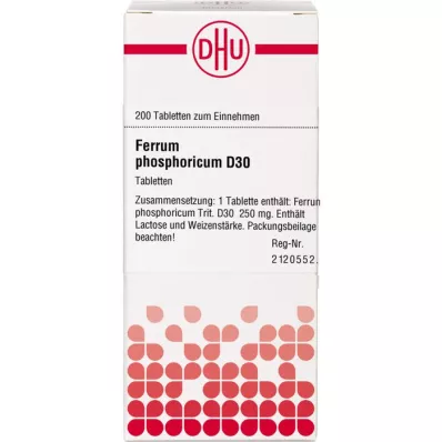 Ferrum Phos D30, 200 kpl