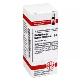 HISTAMINUM suolahappo D 6 Globuli, 10 g