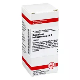 HISTAMINUM kloorivety D 6 tablettia, 80 kpl